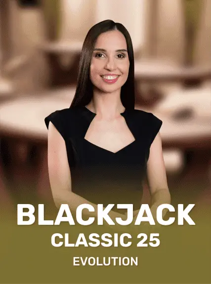 Blackjack Classic 25 game tile